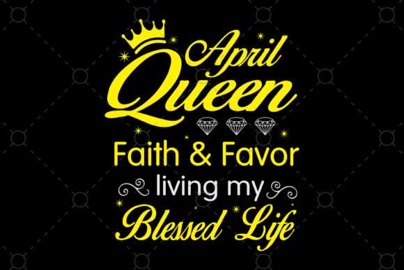 April Queen Faith Favor Blessed Life Embroidery Design Review