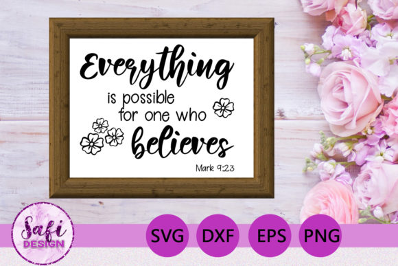 Everything is Possible Bible Verse SVG Review for Real Projects