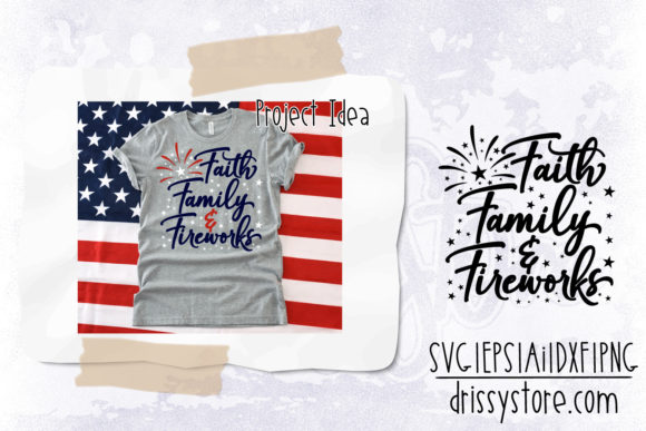 Faith Family Fireworks Embroidery Design Review