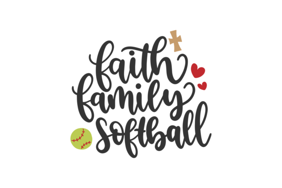 Faith Family Softball Embroidery Design Review