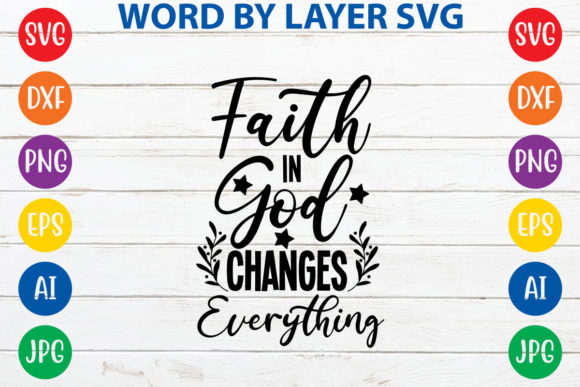 Faith in God Changes Everything Embroidery Design Review