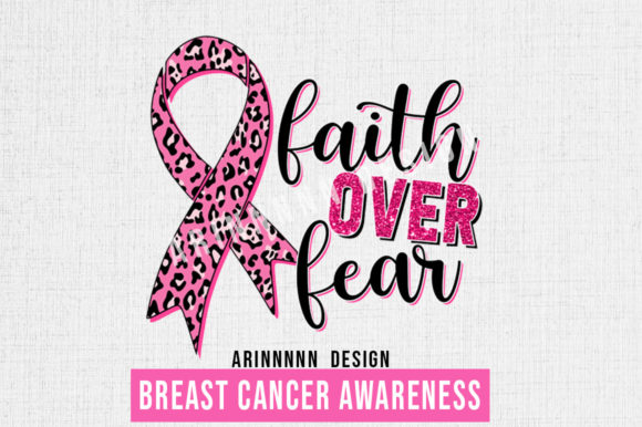 Faith over Fear Cancer Sublimation Embroidery Design Review