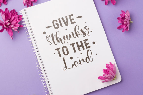 Give Thanks to the Lord Faith T Shirt Design Review