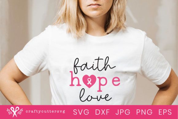 Review of Faith Hope Love Pink October Breast Cancer Design