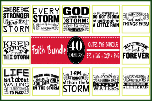 Reviewing Faith Bundle Quotes Designs for Real Projects